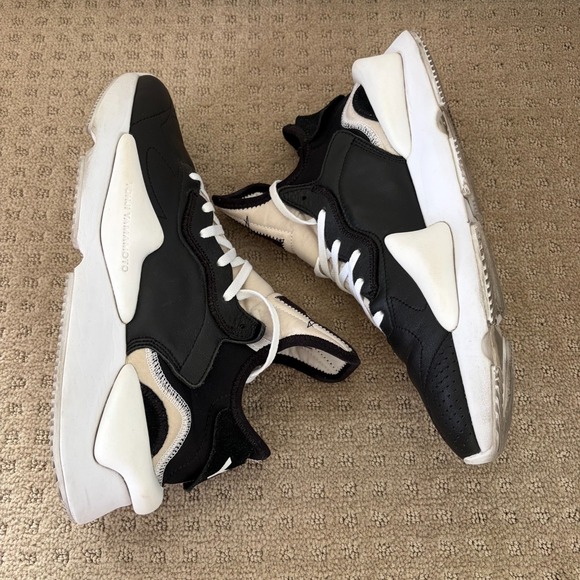 ADIDAS Y-3 KAIWA YOHJI YAMAMOTO BLACK WHITE PANDA BC0908 Men US‎ 10 RARE main image 10
